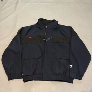 Workrite Nomex FR Flame Fire Resistant Jacket Men ATPV Welder Navy/Black-L-7299